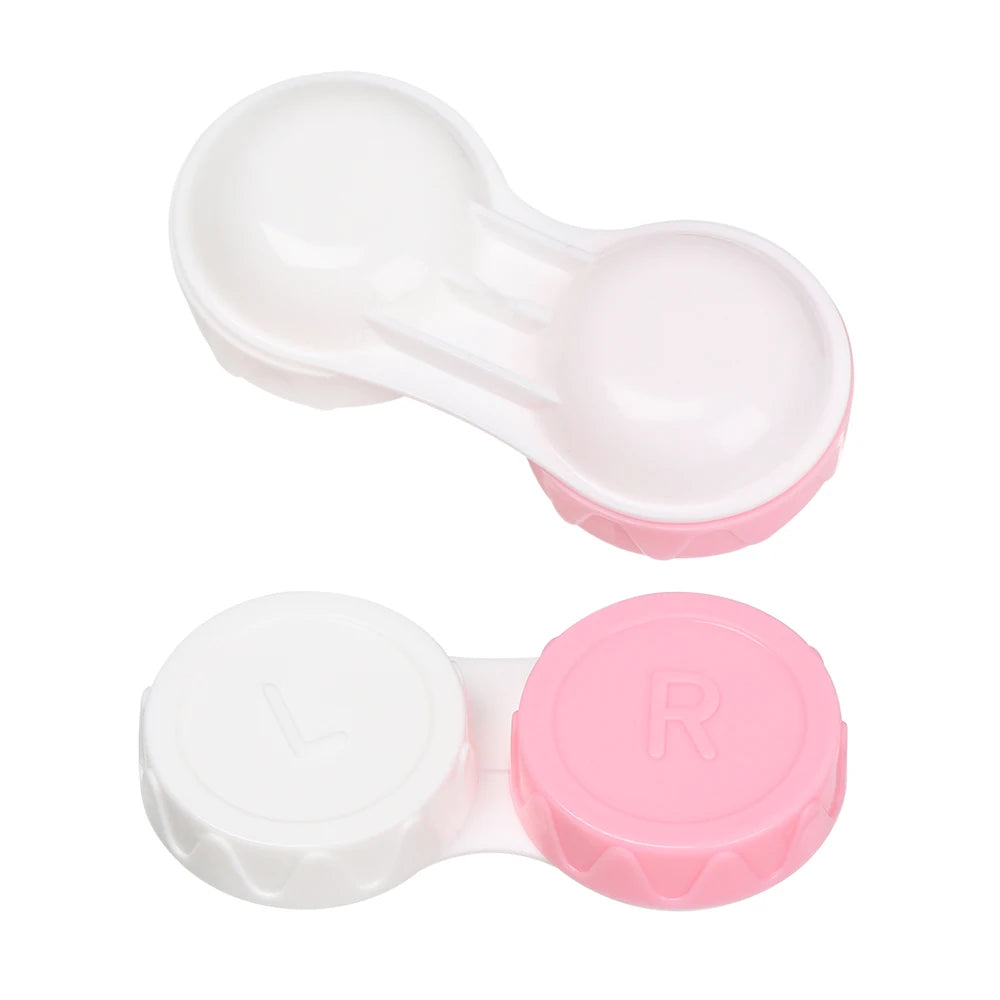 20 PCS Glasses Cosmetic Contact Lenses Box Contact Lens Case for Eyes travel Kit Holder Container Travel Accessaries Wholesale