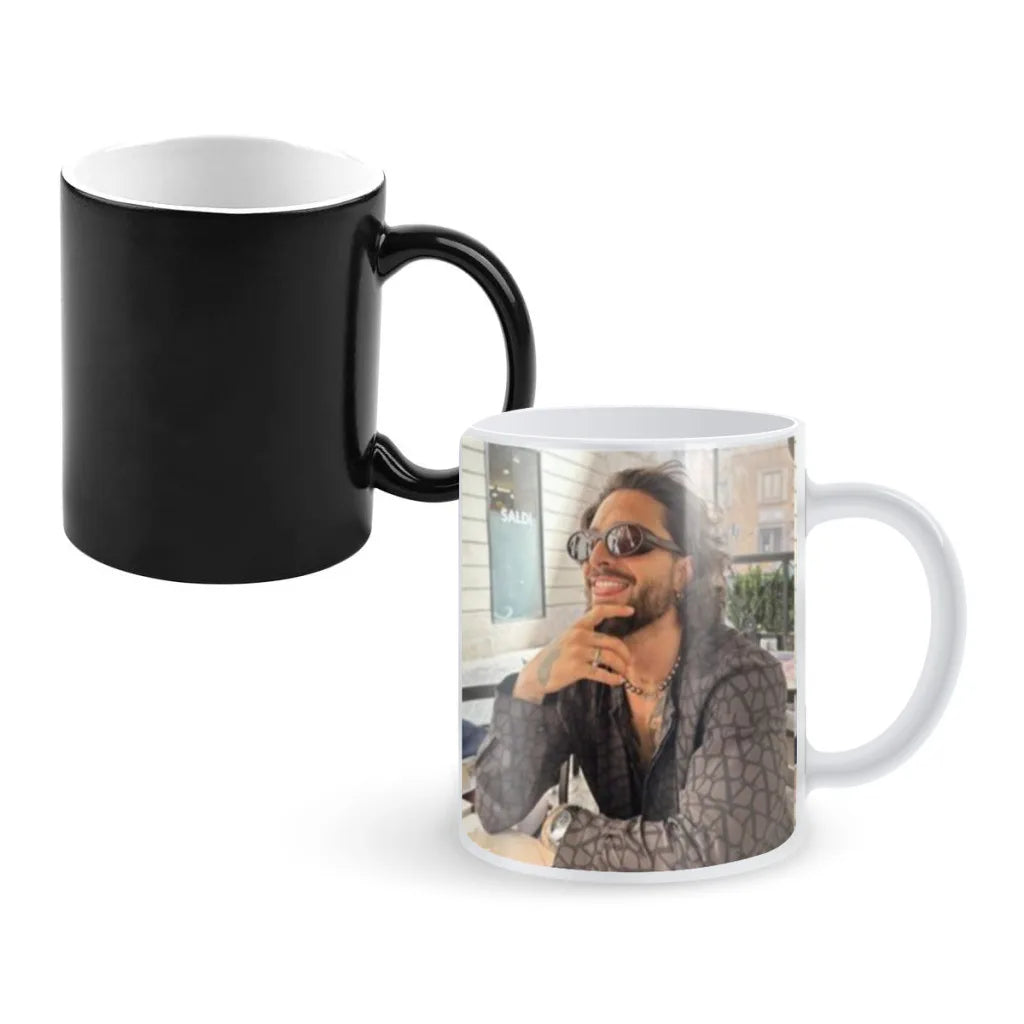 Maluma Magic Hot Cold Heat Temperature Sensitive Color-Changing Coffee Tea Milk Mug Cup