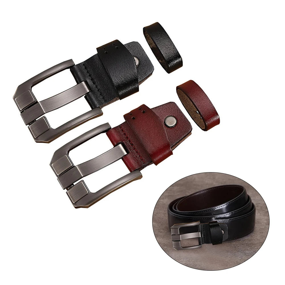 Men's Alloy Belt Head Handmade Replacement Waistband Buckels Jeans Accessories Bag Buckle DIY Leather Craft Sewing Accessories