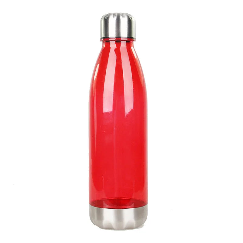 2024 Hydro Flask Creative Plastic 500ml Coke Bottle Cup 700ml Stainless Steel Lid Steel Bottom Bowling Sports Water Bottle