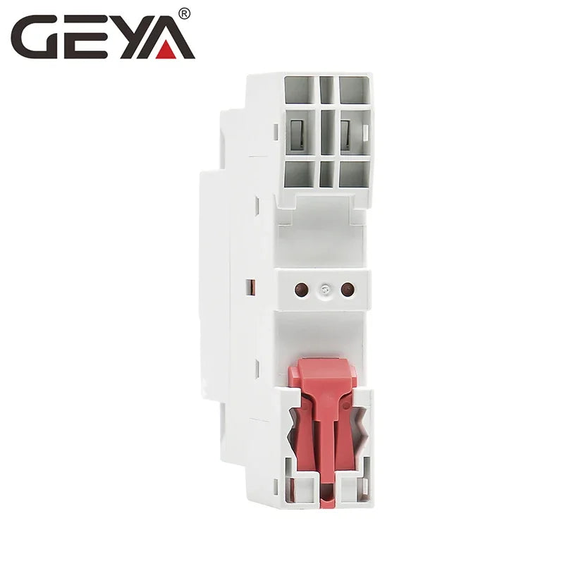 GEYA Din Rail Mounted Household Modular AC Contactor for Smart Home House Hotel AC220V 2P 16A 20A 25A 2NC 2NO 1NO1NC 50/60Hz