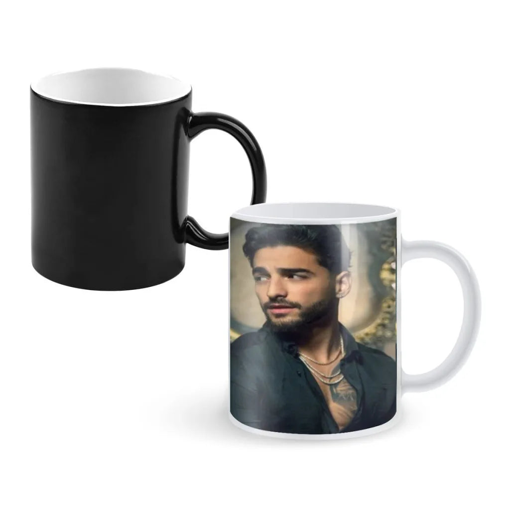 Maluma Magic Hot Cold Heat Temperature Sensitive Color-Changing Coffee Tea Milk Mug Cup