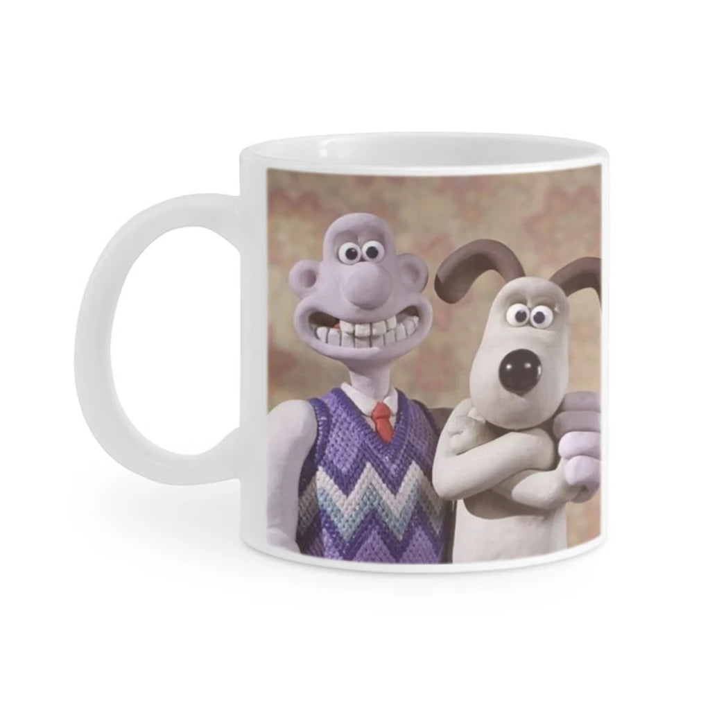 1pc 11oz Gromit Coffee Mug Milk Tea Cup Insulated for Hot or Cold Beverages Portable Office Cup Drinkware Gift