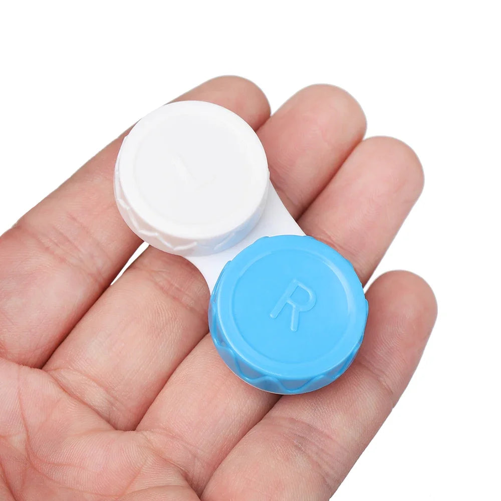 20PCS Glasses Portable Eye Contact Lens Box Contact Lens Case for Eyes Travel Kit Holder Container Travel Accessaries Wholesale