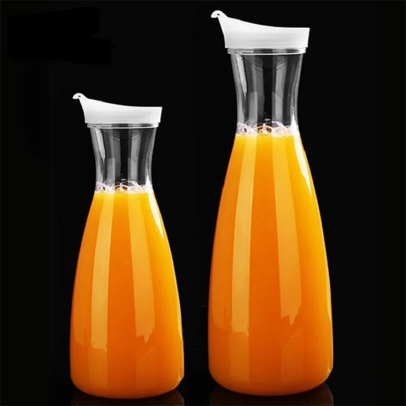 1.1/1.6L Capacity Fruit Juice Milk Pot Bar Party Wine Beer Bottle Beverage Cold Water Kettles Anti-fall Water Pitcher water jug