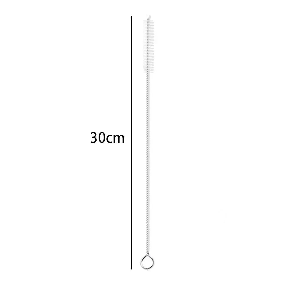 1Pcs Straight Bent Stainless Steel Straws 6mm 8mm Silver Replacement Straw Drinking Reusable for Stanley 30oz 40oz Tyeso Cup