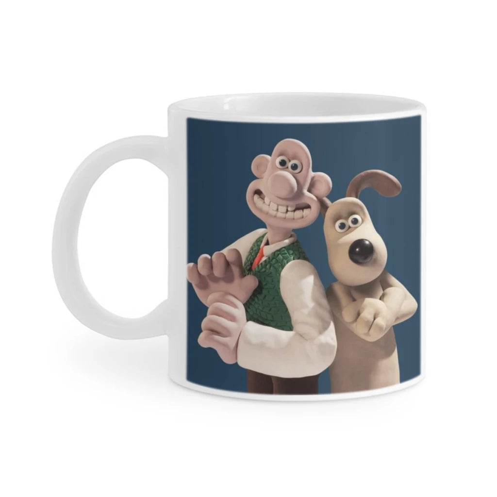 1pc 11oz Gromit Coffee Mug Milk Tea Cup Insulated for Hot or Cold Beverages Portable Office Cup Drinkware Gift