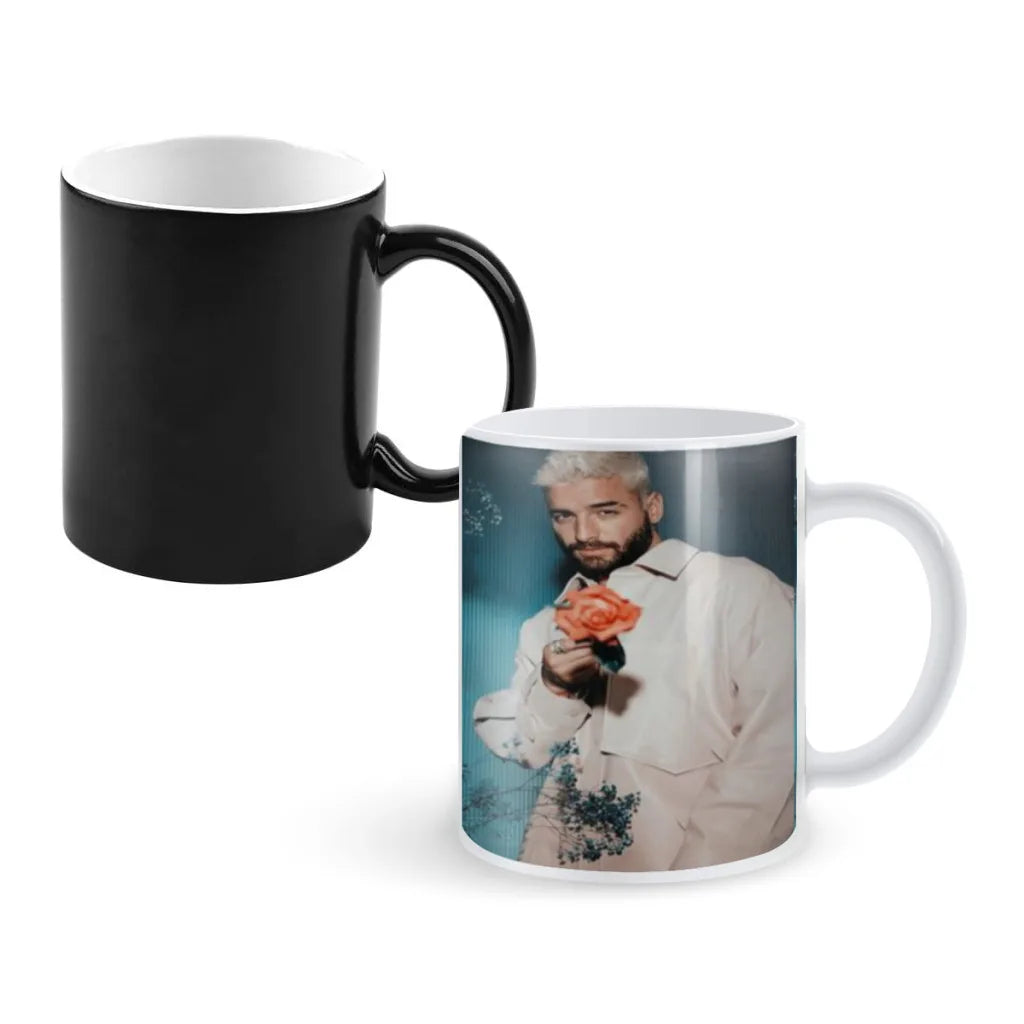 Maluma Magic Hot Cold Heat Temperature Sensitive Color-Changing Coffee Tea Milk Mug Cup