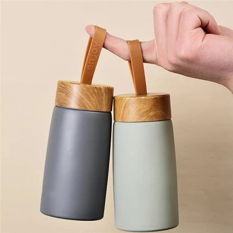 Insulated Coffee Fashion Portable Travel Mug Stainless Steel Thermos Mug Lightweight Coffee Vacuum Flask Mini Cups Hydro Flask