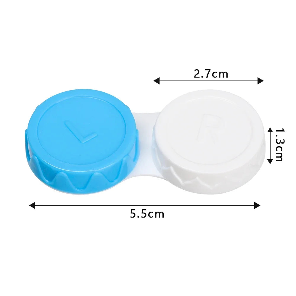 20PCS Glasses Portable Eye Contact Lens Box Contact Lens Case for Eyes Travel Kit Holder Container Travel Accessaries Wholesale