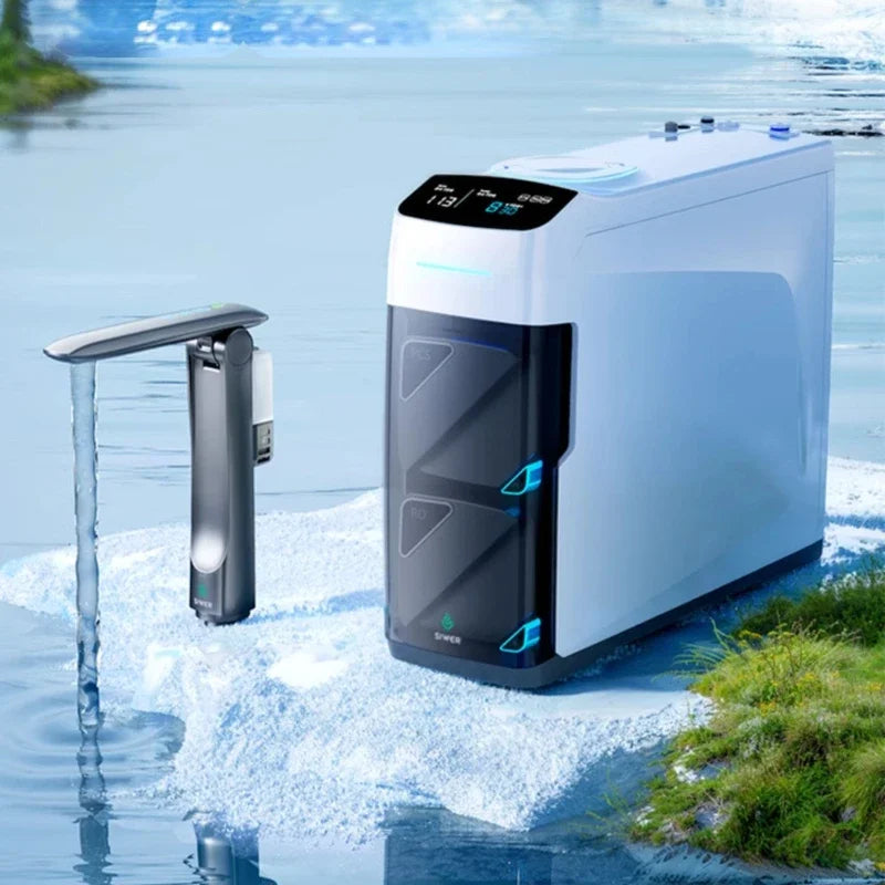 Water Dispenser Filter Integrated Water Purifier Direct Drink Home Standing Hot and Cold Tap Water Ultrafiltration Dispenser