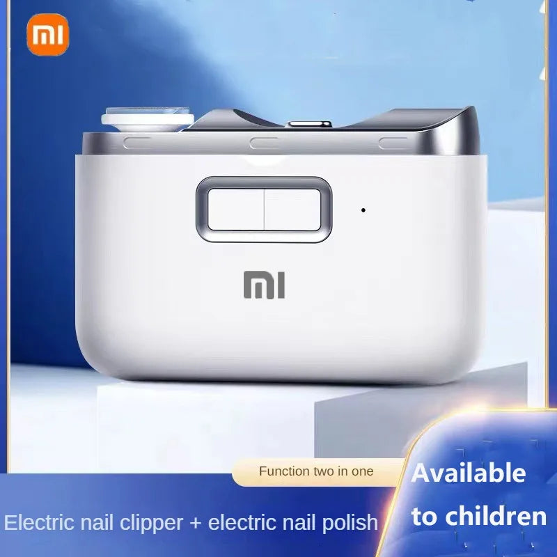 Xiaomi Electric Nail Clippers Mijia Fully Automatic Polished Armor Trim Nail Clipper Smart Home Suitable for Children Manicure