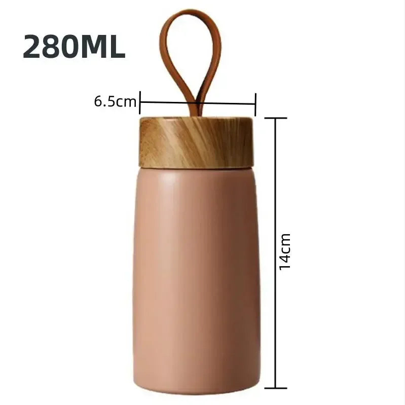 Insulated Coffee Fashion Portable Travel Mug Stainless Steel Thermos Mug Lightweight Coffee Vacuum Flask Mini Cups Hydro Flask