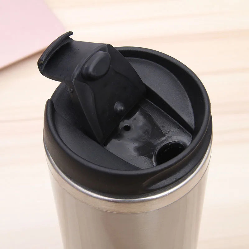 DIY 450ML Coffee Cup Full Around Covered Customized Print with Your LOGO PHOTO Name TEXT Thermos TumbleR Water Keep Cold and Hot