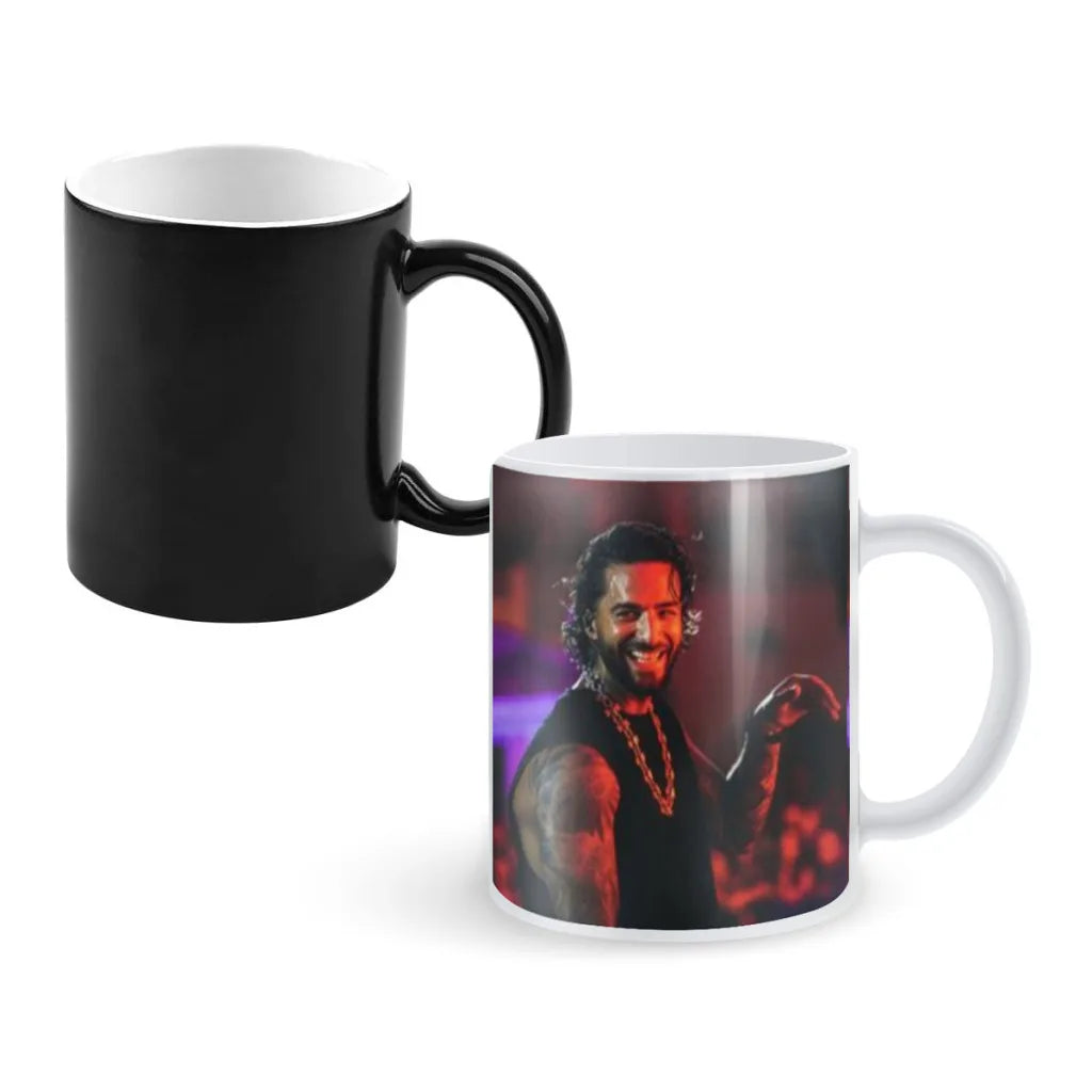 Maluma Magic Hot Cold Heat Temperature Sensitive Color-Changing Coffee Tea Milk Mug Cup