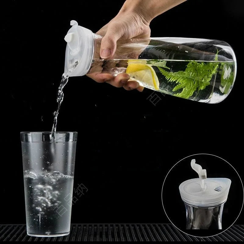 1.1/1.6L Capacity Fruit Juice Milk Pot Bar Party Wine Beer Bottle Beverage Cold Water Kettles Anti-fall Water Pitcher water jug