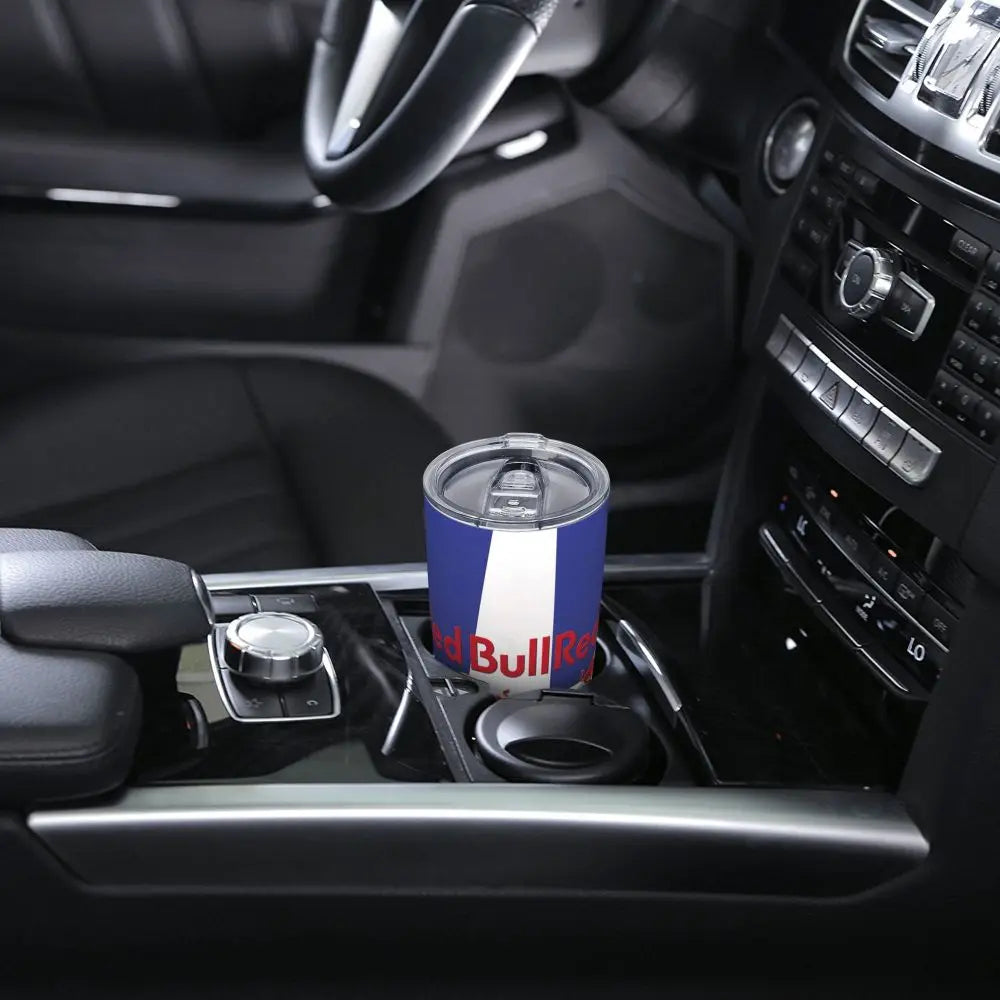 Stainless Steel Tumbler RB Bull Thermal Mug With Straws and Lid Battle Blue Cold and Hot Car Mugs Travel Graphic Water Bottle