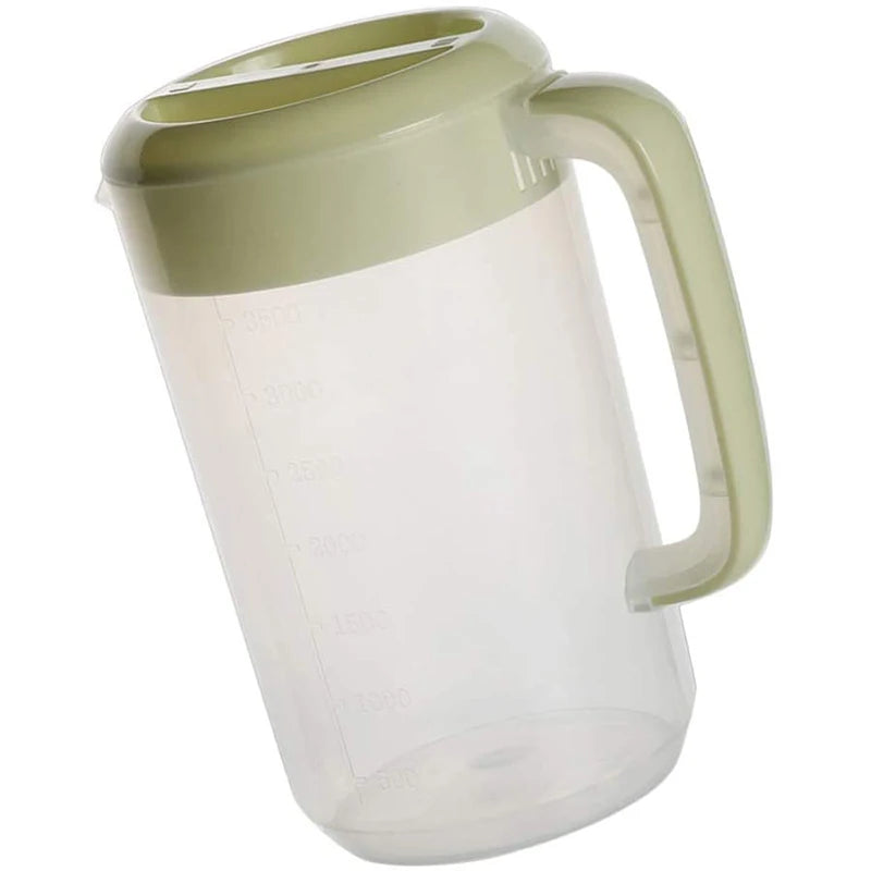 Plastic Kettle With Handle, Used For Hot And Cold Water, Iced Tea And Fruit Drinks, 2.5L