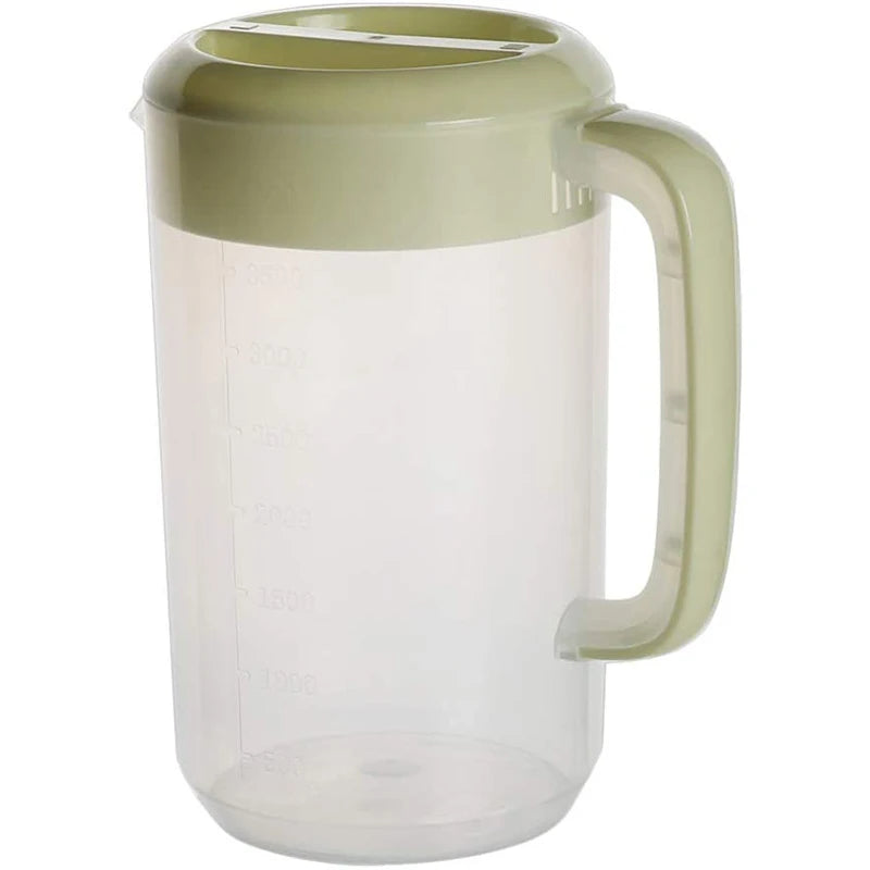 Plastic Kettle With Handle, Used For Hot And Cold Water, Iced Tea And Fruit Drinks, 2.5L