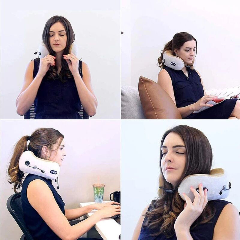 U Shaped Neck Massager Pillow